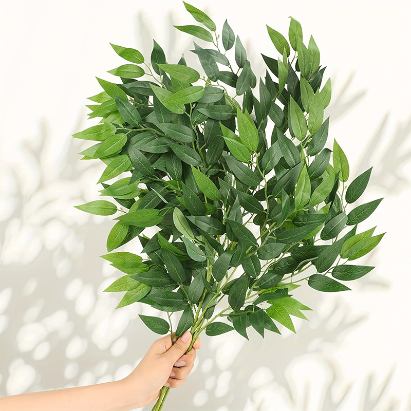 10PCS Artificial Plants Italia - Ruscus Stem Faux review and price