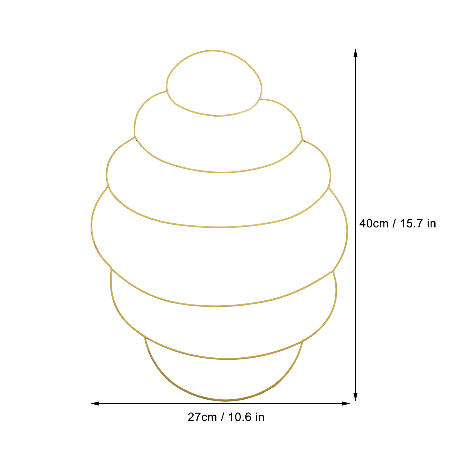 Metal Beehive Wreath Frame Wir - Wreath Form Wire review and price