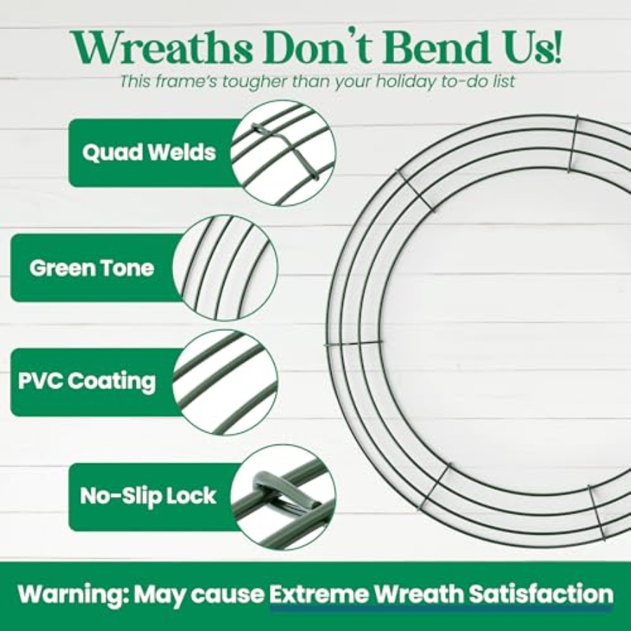 2-Pack 14 Inch Wire Wreath Fra - Wreath Form Wire review and price
