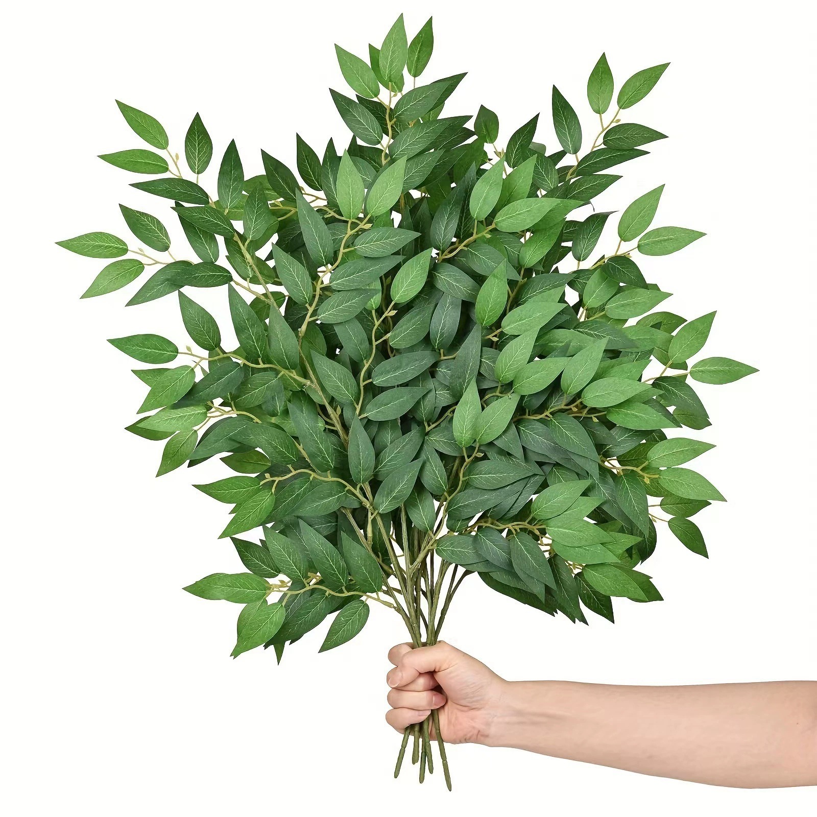 10pcs Artificial Plants Italia - Ruscus Stem Faux review and price