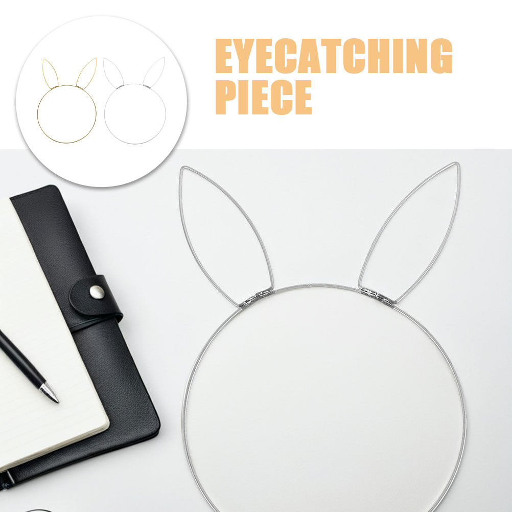 2Pcs Rabbit Head Floral Wreath - Wreath Form Wire review and price